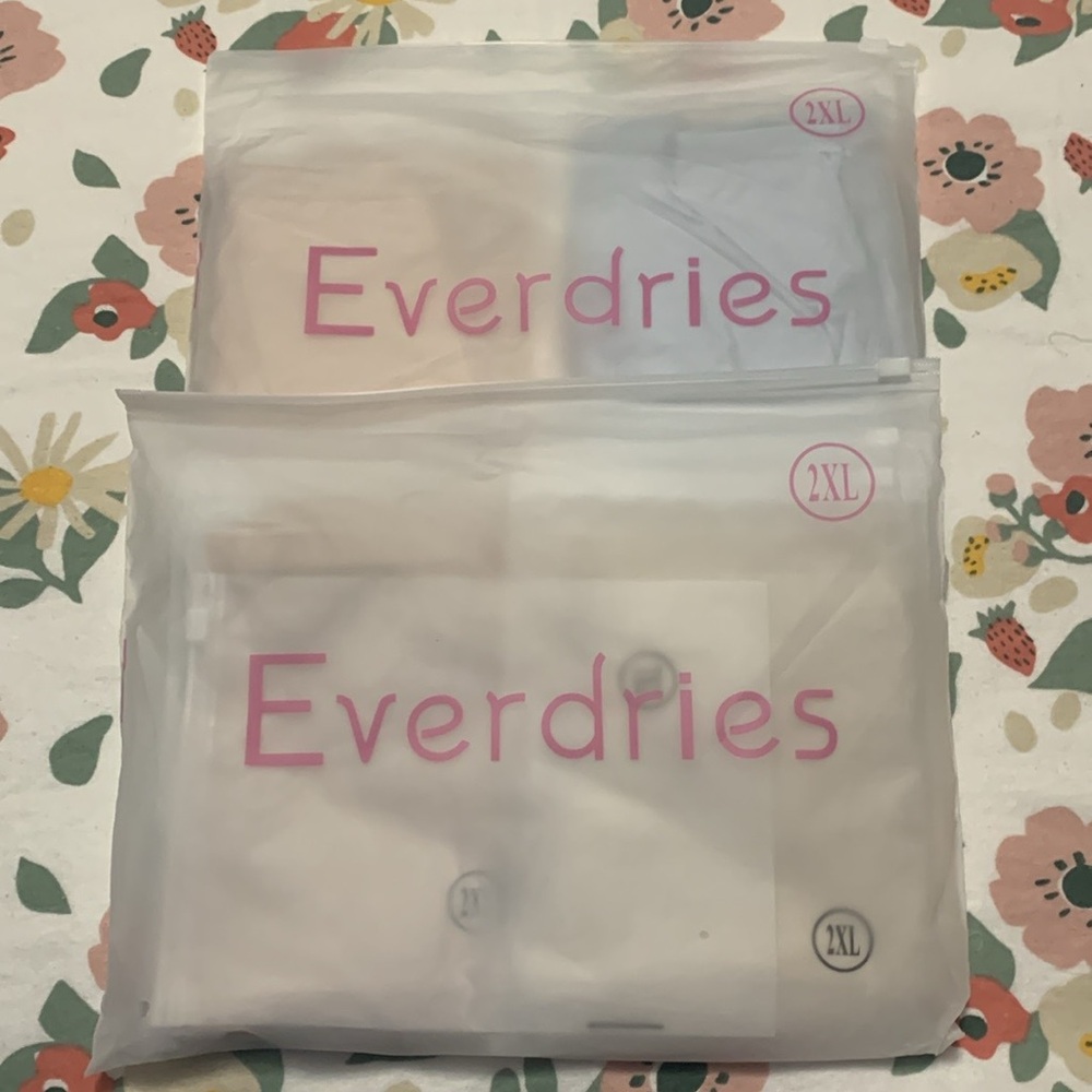 Everdries NWT 9 pairs high-waisted leak-proof underwear